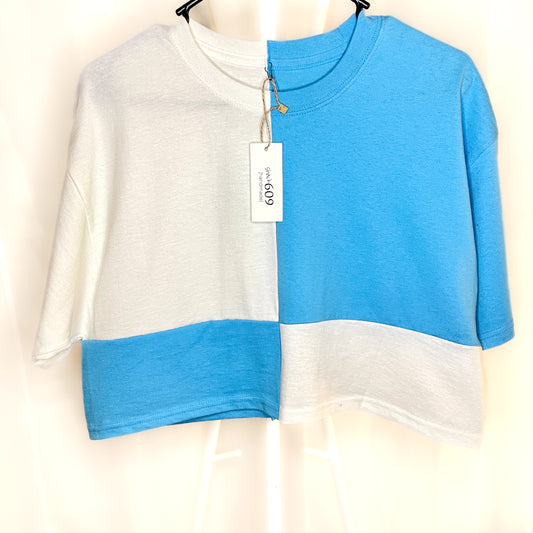 Color Block Tee - Solid Tee