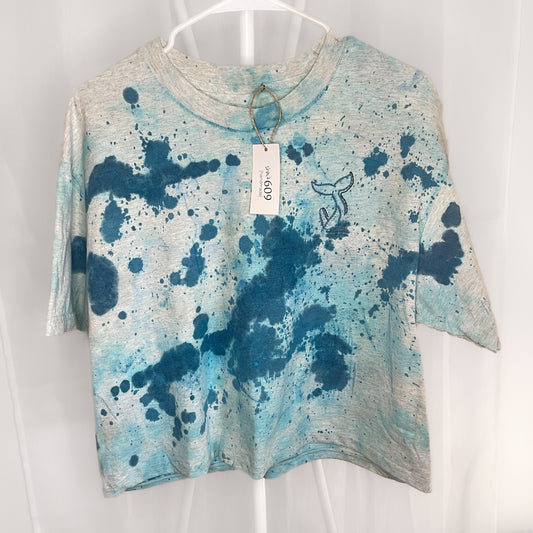 Splattered Whale Tail Tee