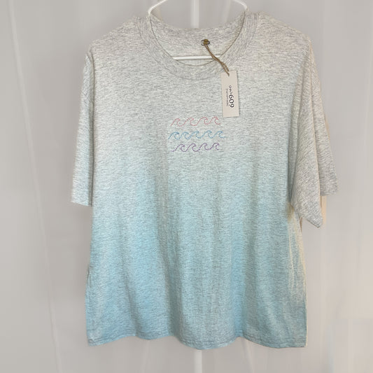 Triple Wave Ombre Dyed Tee