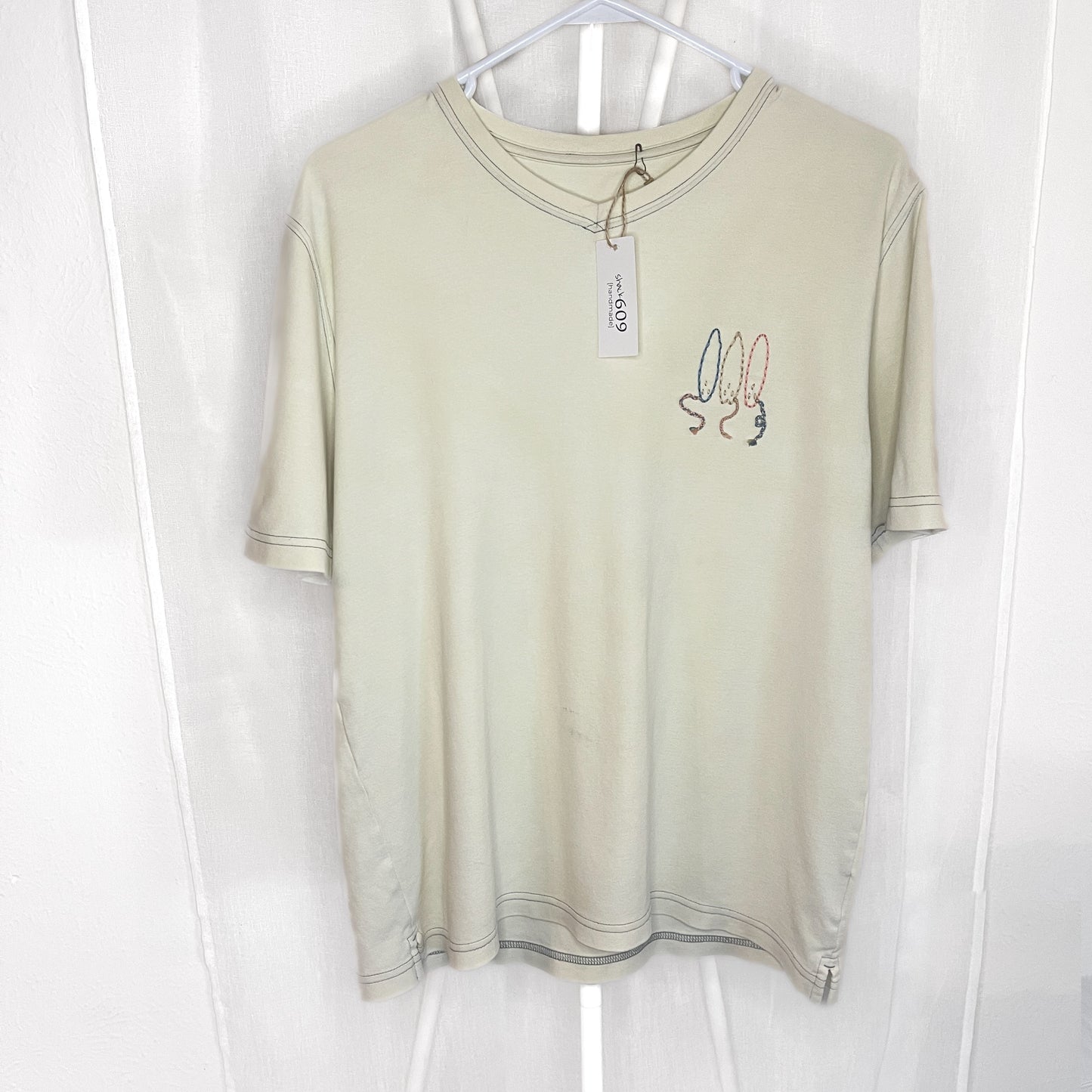 EmBOARDered Pale Tee