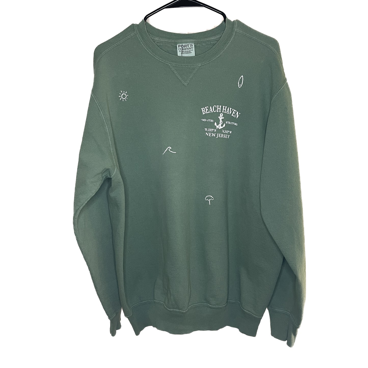 LBI Embroidered Icons Crew