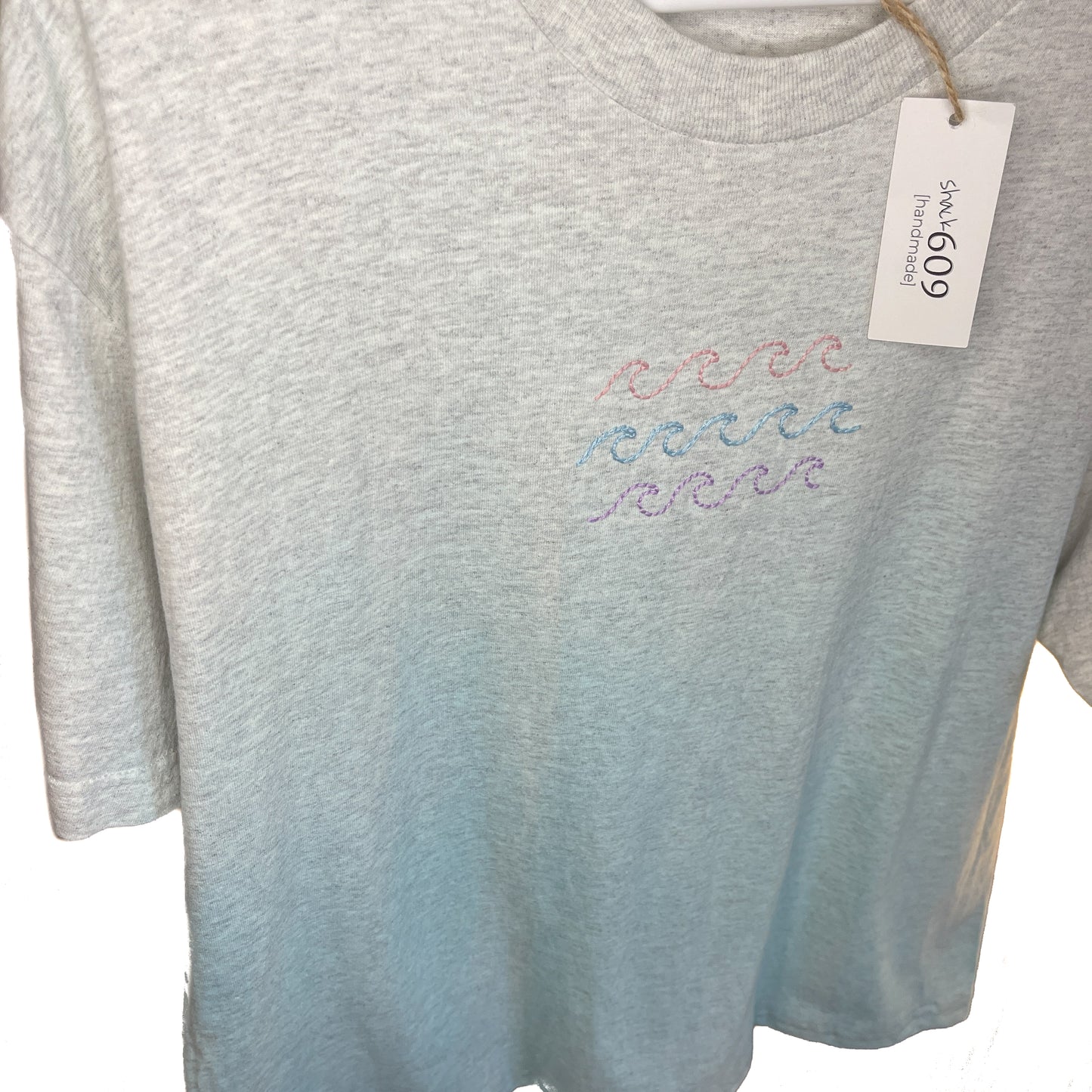 Triple Wave Ombre Dyed Tee