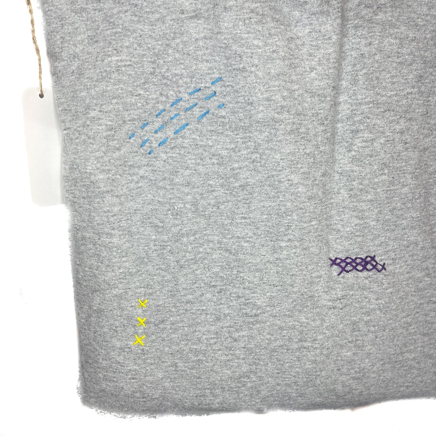 Upcycled & Stitched Yes Girl Beach Bag